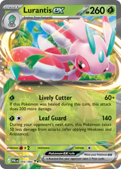 Lurantis ex 004/084 Double Rare card from Pitch Black