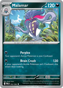 Malamar 052/084 Uncommon card from Pitch Black