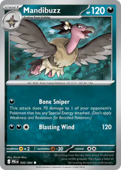 Mandibuzz 050/084 Common card from Pitch Black