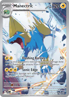 Manectric 089/084 Illustration Rare card from Pitch Black