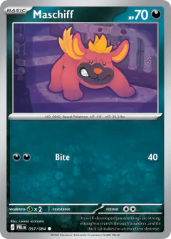 Maschiff 057/084 Common card from Pitch Black