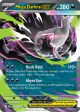 Mega Darkrai ex 048/084 Double Rare card from Pitch Black