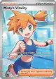 Misty's Vitality 111/084 Ultra Rare card from Pitch Black