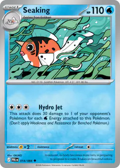 Seaking 014/084 Uncommon card from Pitch Black