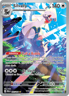 Silvally 095/084 Illustration Rare card from Pitch Black