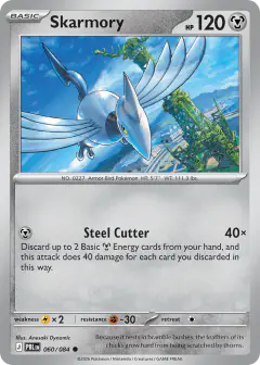 Skarmory 060/084 Common card from Pitch Black