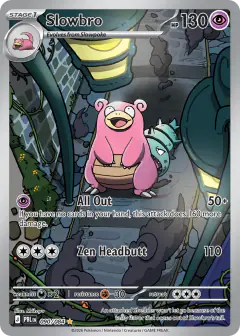 Slowbro 090/084 Illustration Rare card from Pitch Black