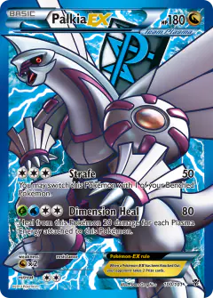 Palkia-EX 100/101 Rare Ultra card from Plasma Blast
