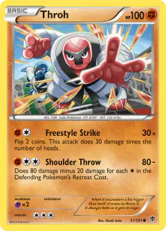 Throh 51/101 Common card from Plasma Blast