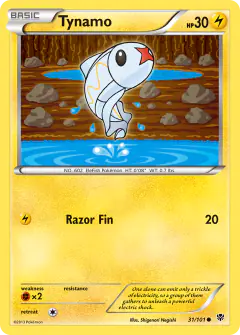 Tynamo 31/101 Common card from Plasma Blast