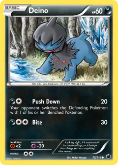 Deino 75/116 Common card from Plasma Freeze