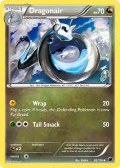 Dragonair 82/116 Uncommon card from Plasma Freeze