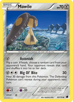 Mawile 80/116 Uncommon card from Plasma Freeze