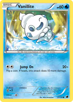 Vanillite 27/116 Common card from Plasma Freeze