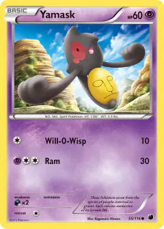 Yamask 55/116 Common card from Plasma Freeze