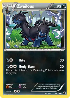 Zweilous 77/116 Uncommon card from Plasma Freeze