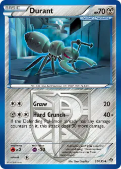 Durant 91/135 Uncommon card from Plasma Storm