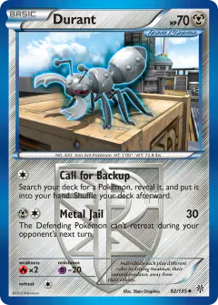 Durant 92/135 Uncommon card from Plasma Storm