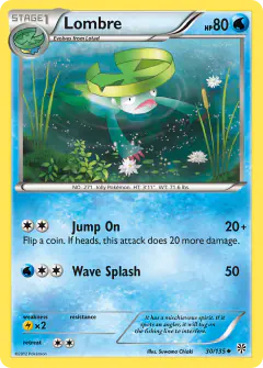 Lombre 30/135 Uncommon card from Plasma Storm
