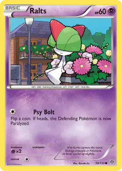 Ralts 59/135 Common card from Plasma Storm