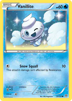 Vanillite 35/135 Common card from Plasma Storm