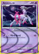 Arceus LV.100 AR7 Rare card from Platinum Arceus