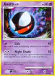 Gastly 36/99 Uncommon card from Platinum Arceus