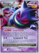 Gengar LV.X 97/99 Rare Holo LV.X card from Platinum Arceus