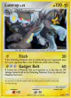Luxray 5/99 Rare Holo card from Platinum Arceus