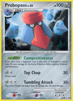 Probopass 7/99 Rare Holo card from Platinum Arceus