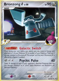 Bronzong G 41/127 Uncommon card from Platinum Base