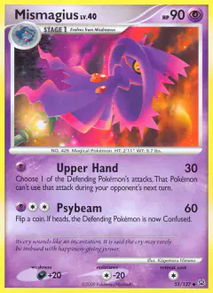 Mismagius 55/127 Uncommon card from Platinum Base