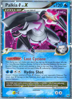 Palkia G LV.X 125/127 Rare Holo LV.X card from Platinum Base