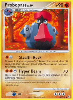 Probopass 60/127 Uncommon card from Platinum Base