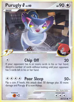 Purugly G 88/127 Common card from Platinum Base