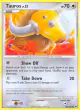 Tauros 98/127 Common card from Platinum Base