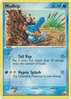 Mudkip 4/5 card from Poké Card Creator Pack