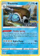 Blastoise 017/078 Rare Holo card from Pokémon GO