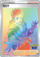 Spark 085/078 Rare Rainbow card from Pokémon GO