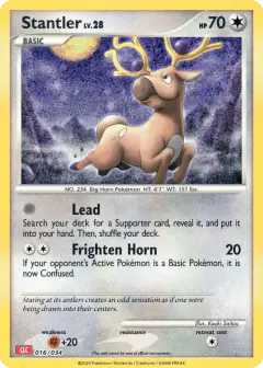 Stantler 016/034 card from Pokémon TCG Classic - Charizard
