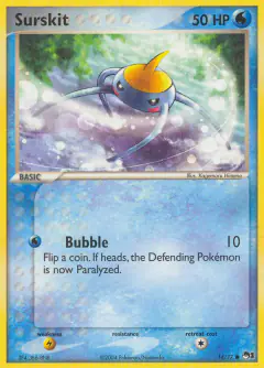 Surskit 14/17 Common card from POP Series 1