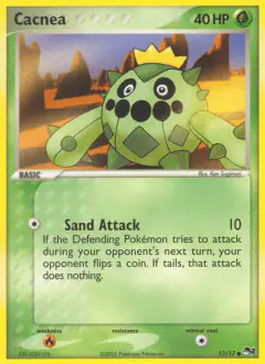 Cacnea 13/17 Common card from POP Series 2