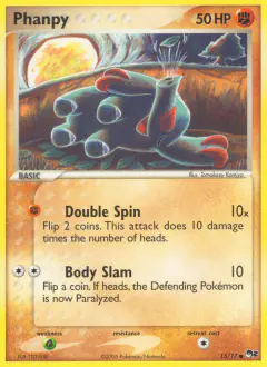Phanpy 15/17 Common card from POP Series 2