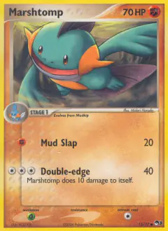 Marshtomp 15/17 Common card from POP Series 3