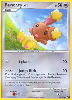 Buneary 12/17 Common card from POP Series 6