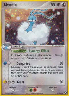 Altaria 2/108 Rare Holo card from Power Keepers
