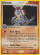 Armaldo 3/108 Rare Holo card from Power Keepers