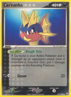 Carvanha 47/108 Common card from Power Keepers