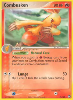 Combusken 29/108 Uncommon card from Power Keepers