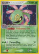 Cradily 7/108 Rare Holo card from Power Keepers